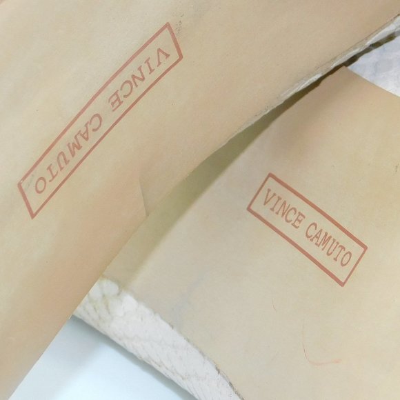 Vince Camuto Snakeskin Textured Leather Pumps - Picture 13 of 14